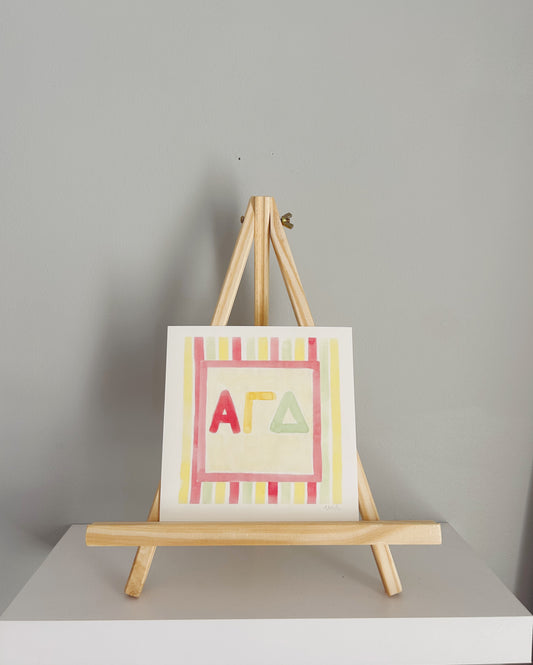 Alpha Gamma Delta Sorority Print