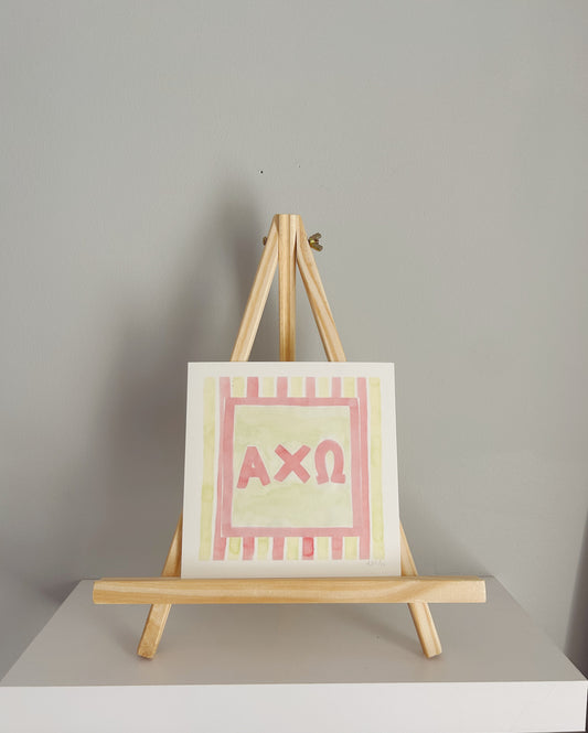 Alpha Chi Omega Sorority Print