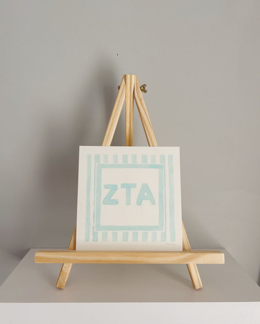 Zeta Tau Alpha Sorority Print
